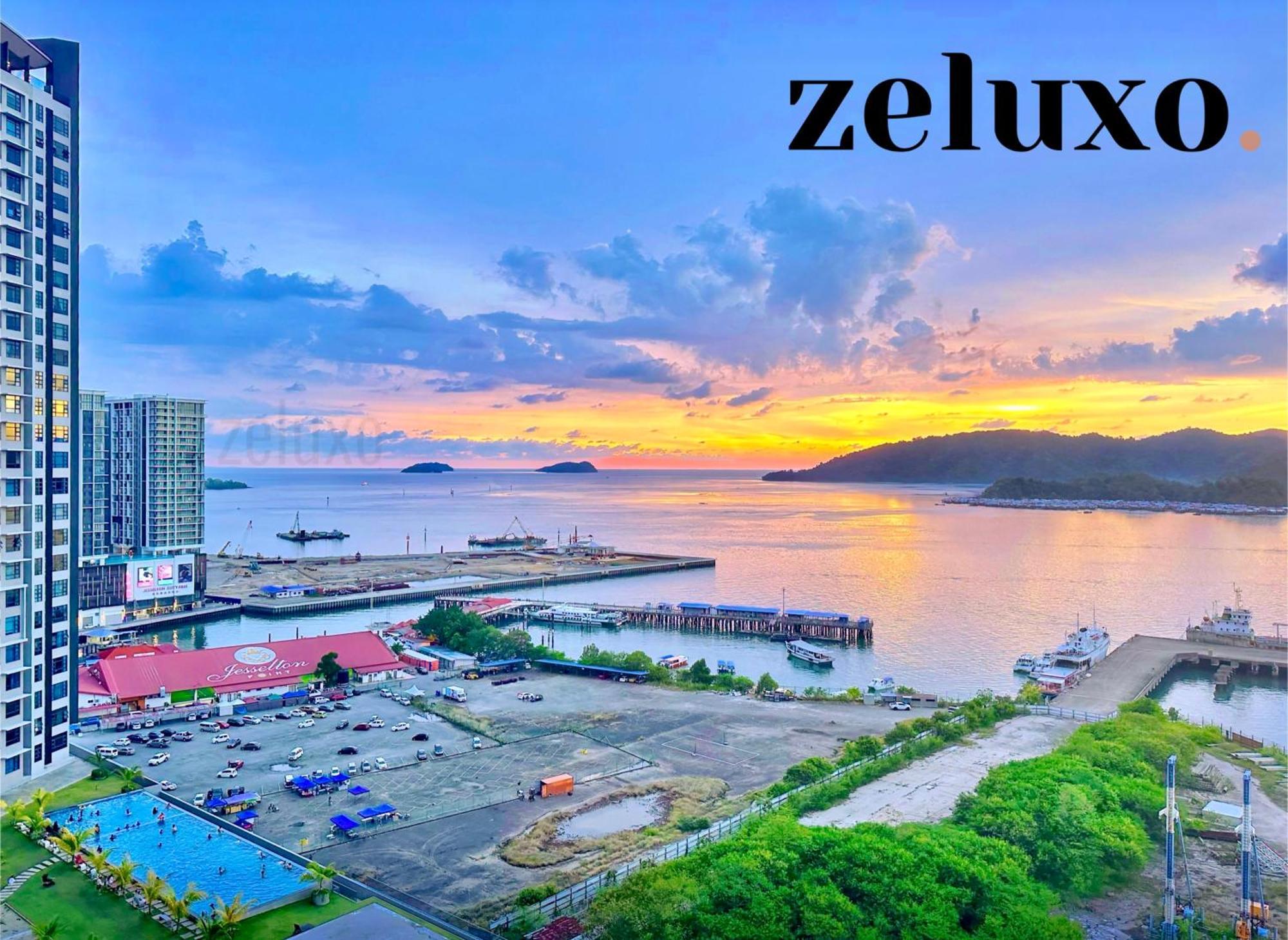 #6 Jesselton Quay City Pads Seaview By Zeluxo Κότα Κιναμπαλού Εξωτερικό φωτογραφία