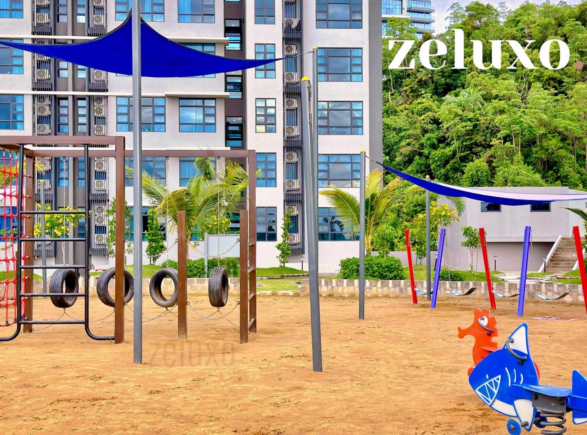 #6 Jesselton Quay City Pads Seaview By Zeluxo Κότα Κιναμπαλού Εξωτερικό φωτογραφία