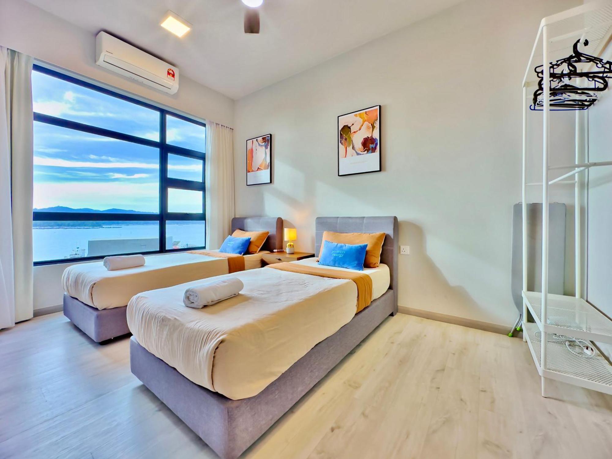 #6 Jesselton Quay City Pads Seaview By Zeluxo Κότα Κιναμπαλού Εξωτερικό φωτογραφία