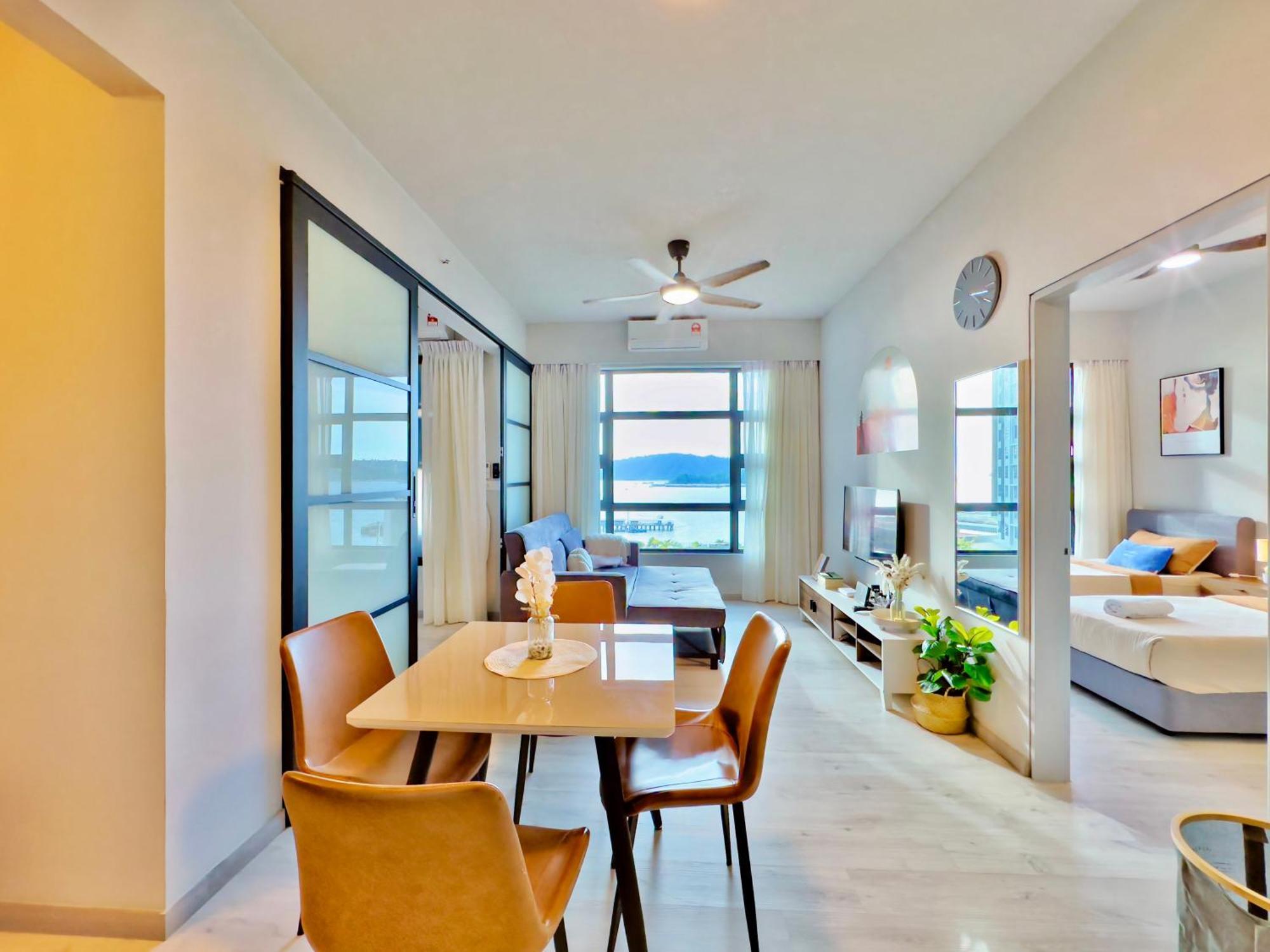 #6 Jesselton Quay City Pads Seaview By Zeluxo Κότα Κιναμπαλού Εξωτερικό φωτογραφία